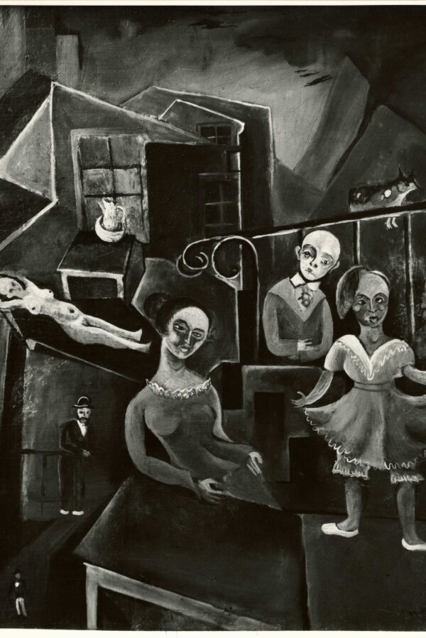 Max Ernst, Rodinný dům, NGP; foto: Vladimír Fyman